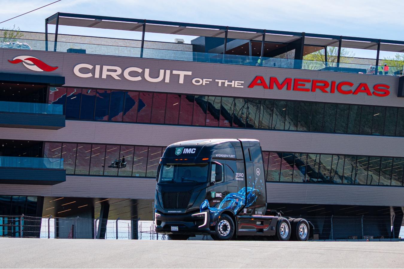 IMC Logistics’ hydrogen truck to lead Formula 1 drivers’ parade