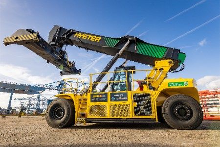 ReachStacker to support sustainable ports project in Rotterdam