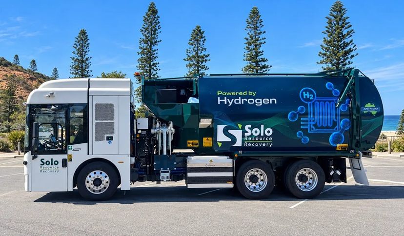 Pure One hydrogen trucks begin council waste collection trials in NSW, Australia