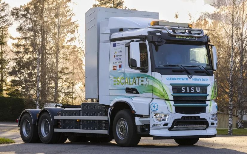 VTT combines electric mobility and hydrogen fuel cells in new hybrid truck