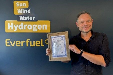 Everfuel achieves RFNBO certification