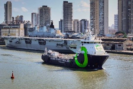 Green Pioneer arrives in Belem ahead of COP30